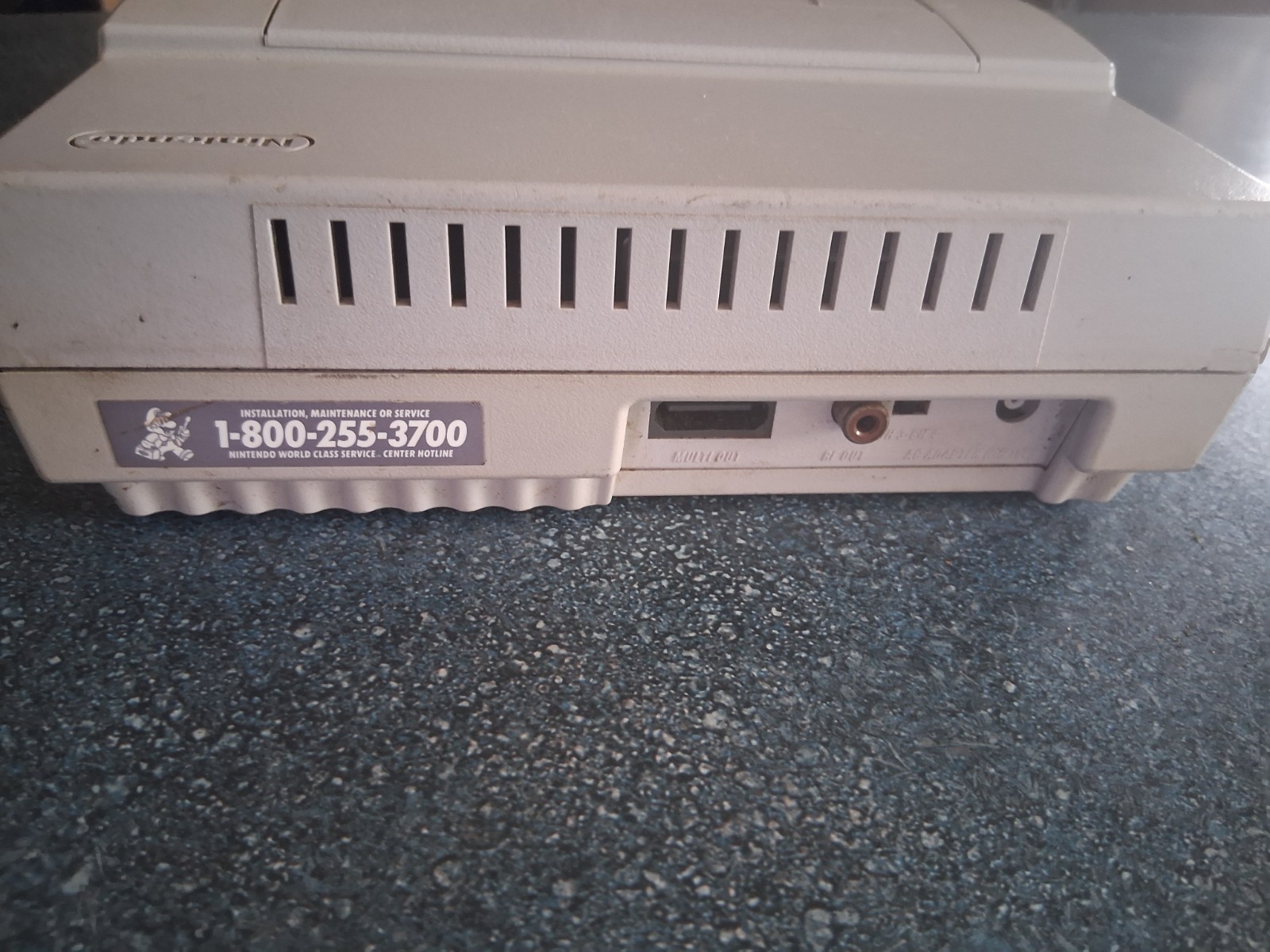 Super Nintendo SNES SNS-001 Video Game Console Only – Tested + Working