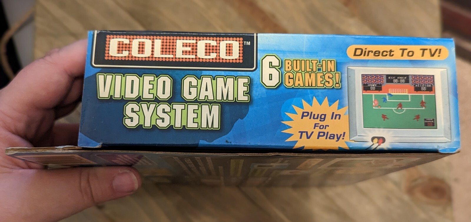 NEW Coleco Video Game System Plug N Play 6 Built In Games NOS #60400