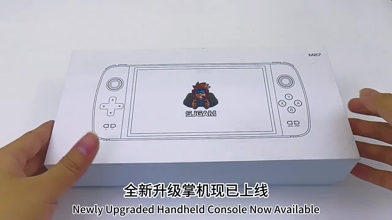 M27 large screen handheld game console connected to TV home video 64/128/256GB