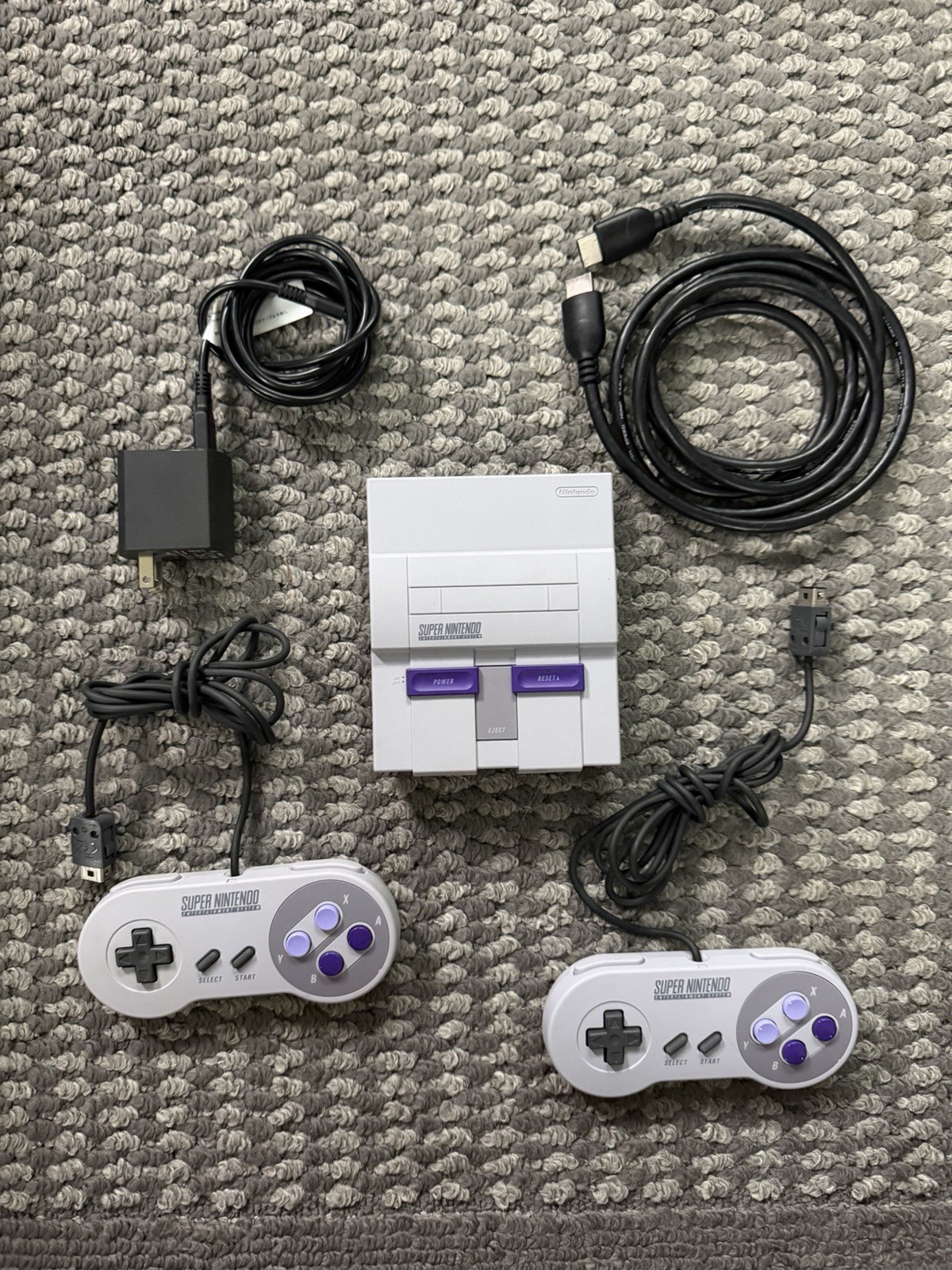 Nintendo Super NES Classic Edition Video Game Console – Gray
