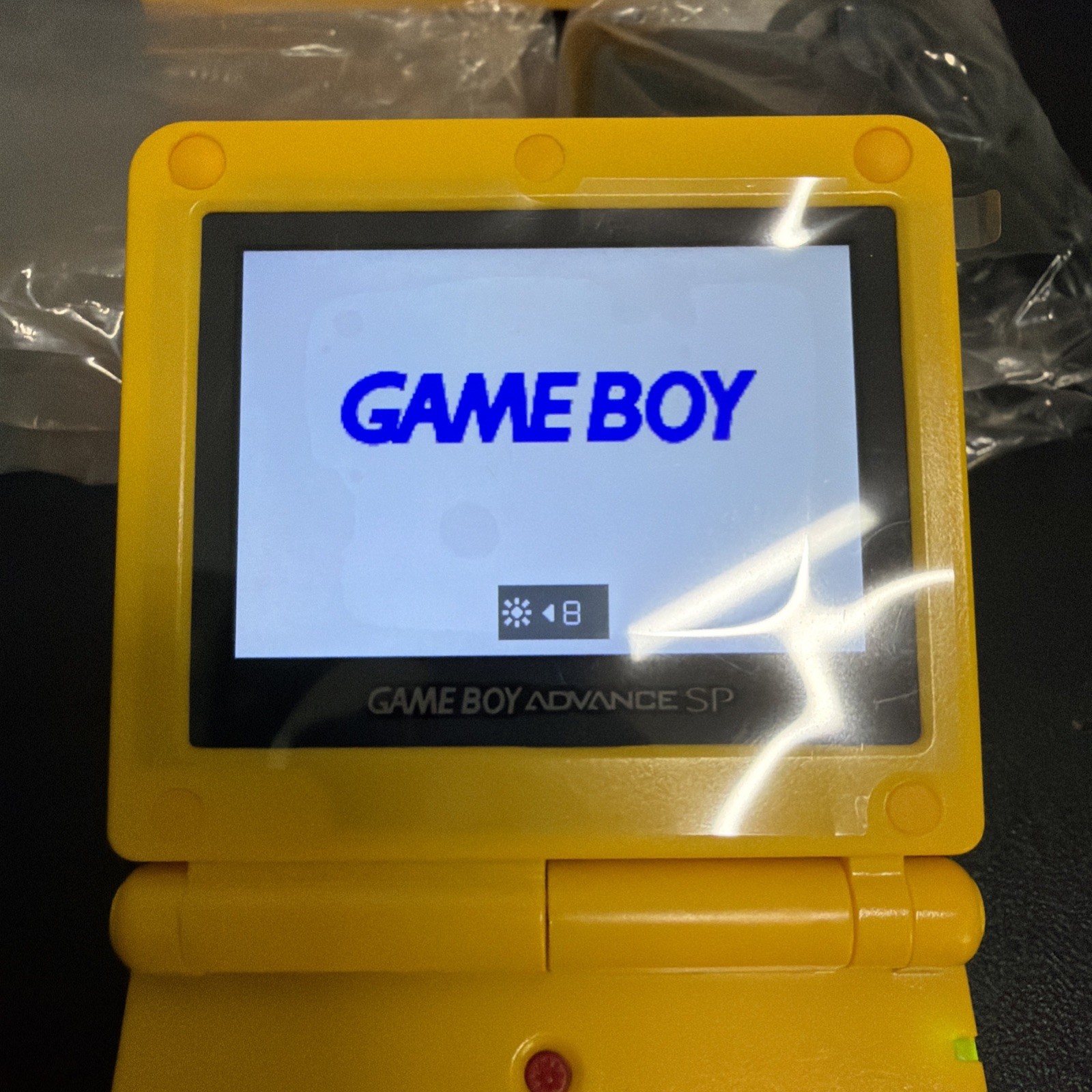 Nintendo Game Boy Advance SP Pikachu Handheld Brighter IPS Screen Yellow