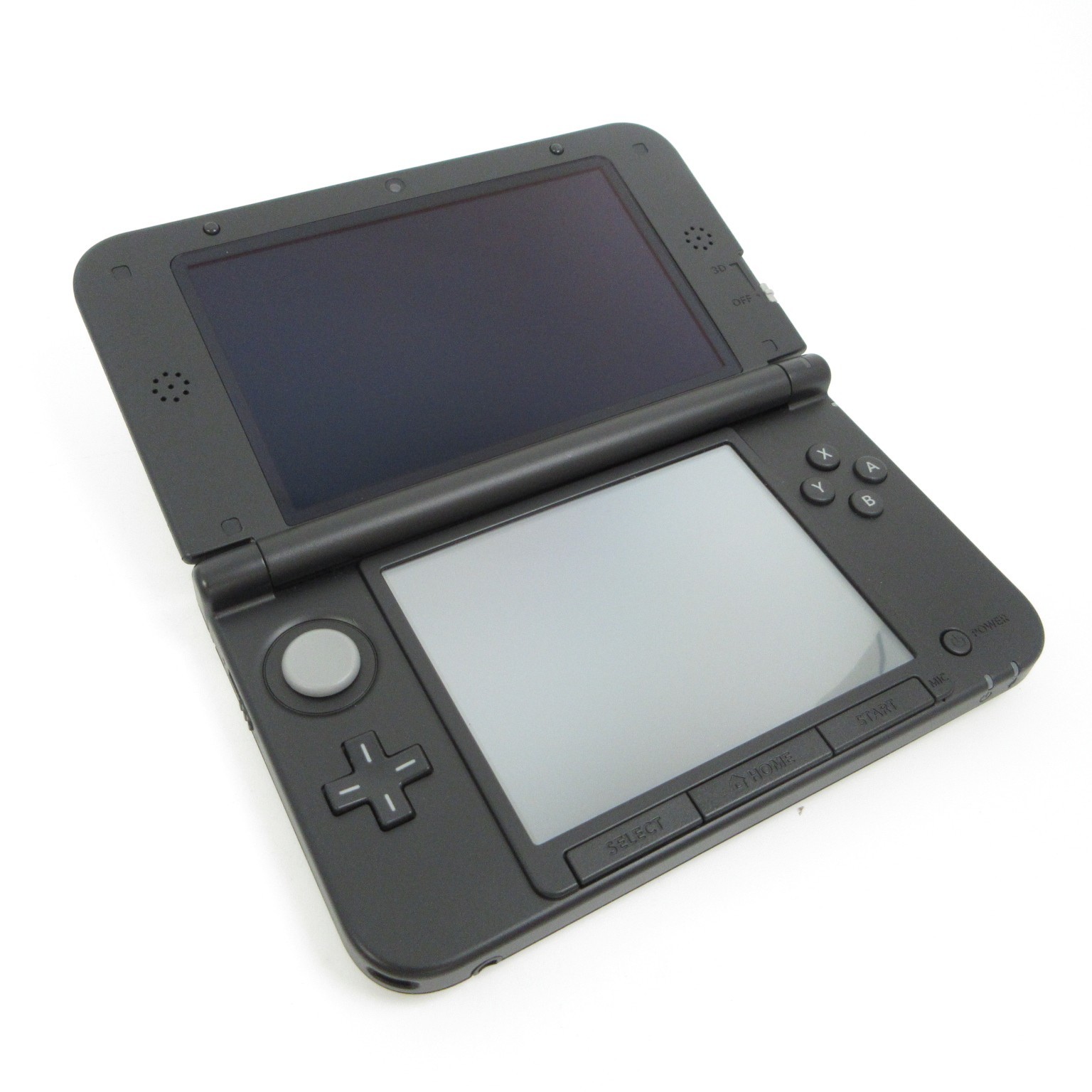 【Mint】Nintendo 3DS LL XL Silver x Black Console ONLY Japan Ver. #RET0517/01