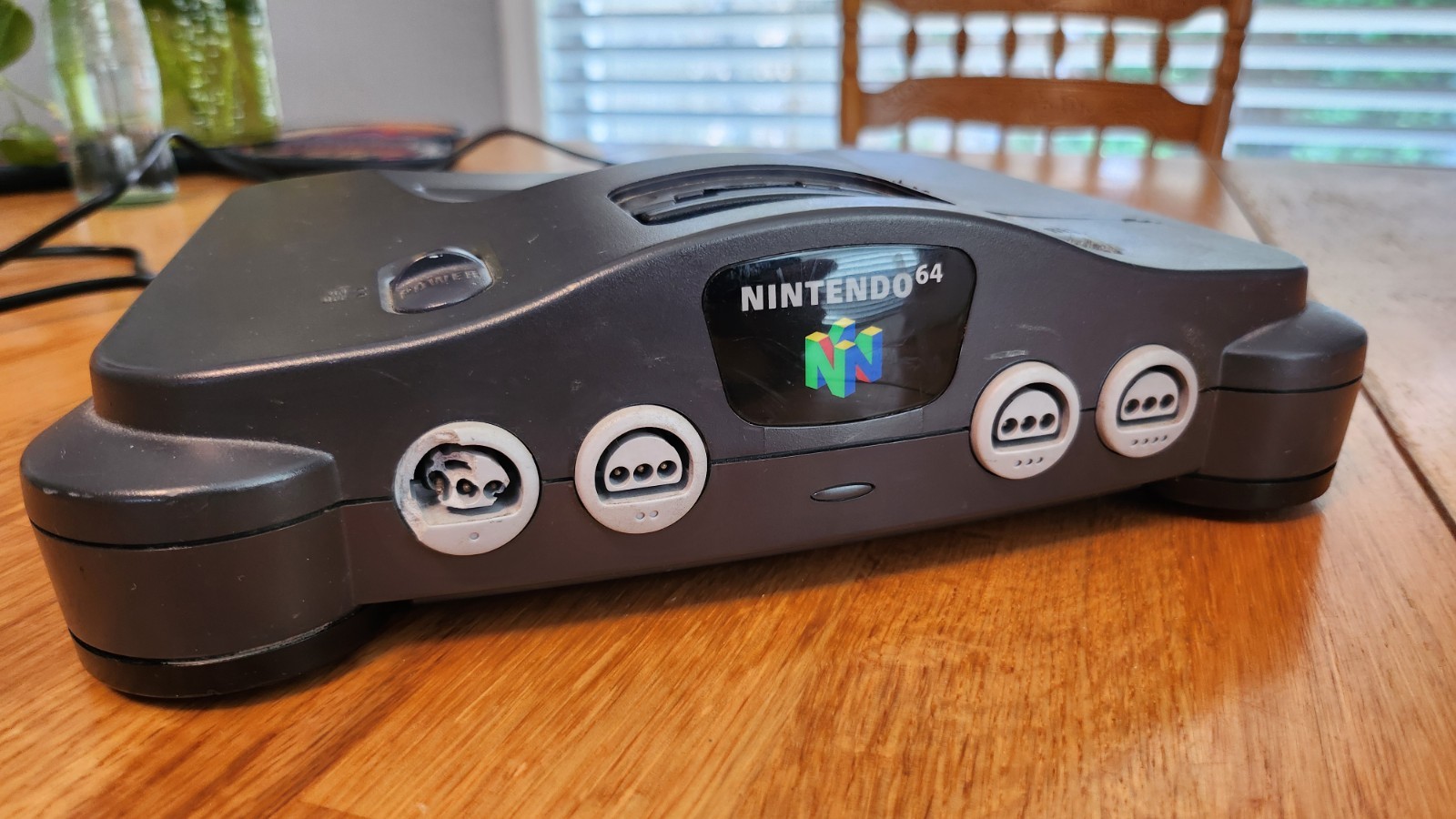 Nintendo 64 Home Console – Black W/Retro-bit Booster Pack & Power Cable READ