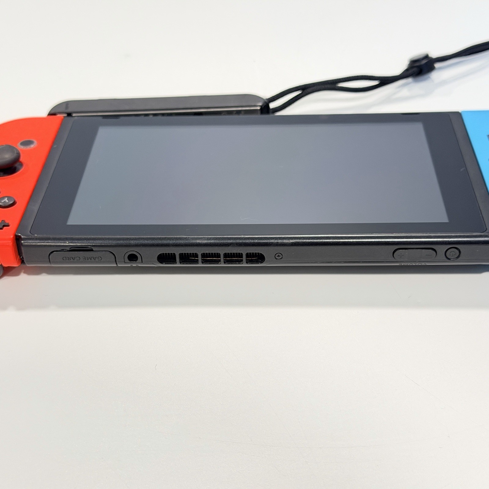Nintendo Switch Console Neon Blue/Red Joy-Con Lot Won’t Charge Parts Only