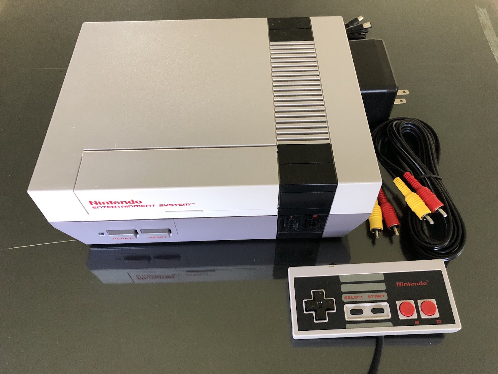 NINTENDO NES Console System Bundle Games Super Mario 1 2 3 SHIPS SAME DAY