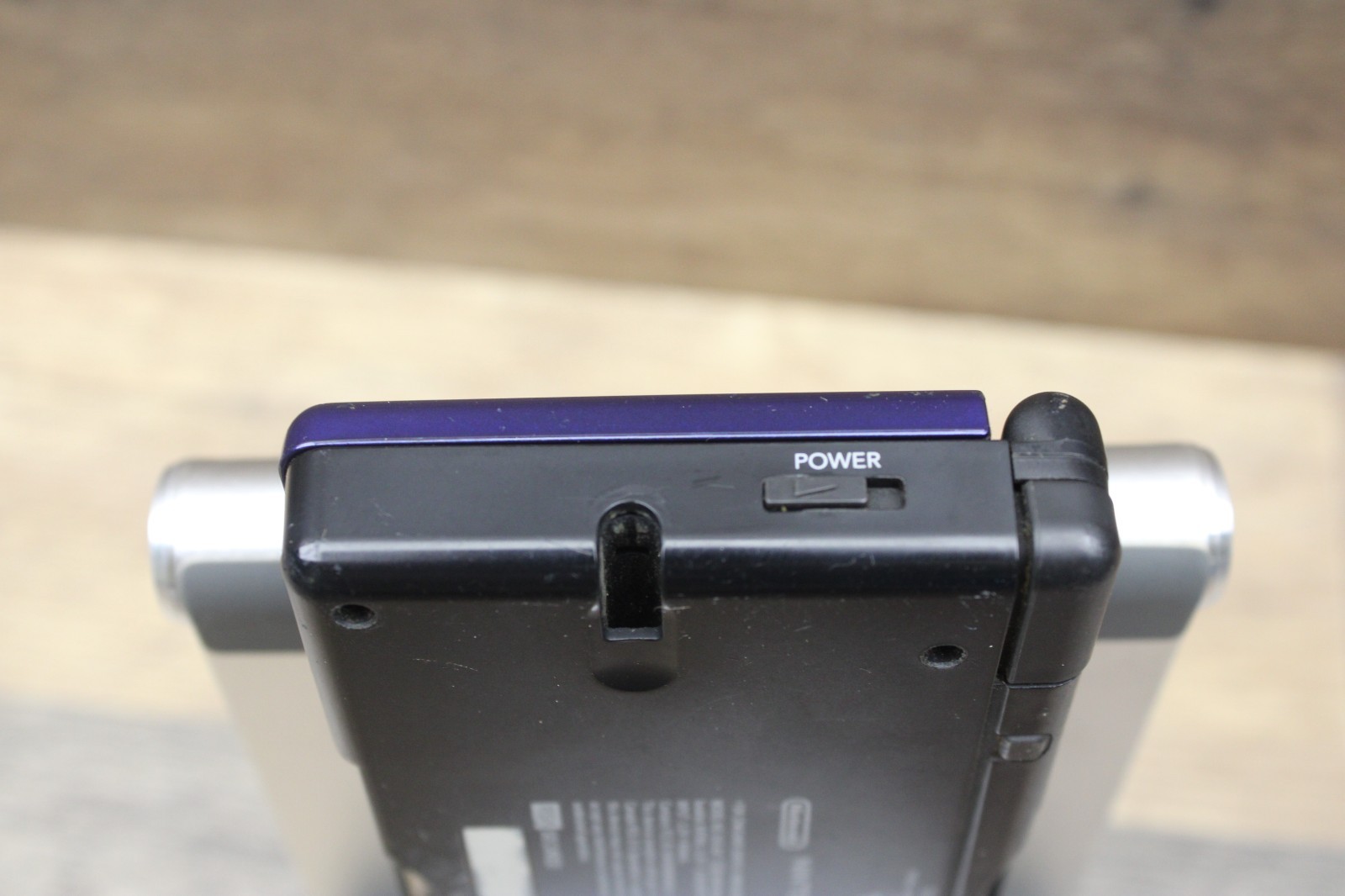 NINTENDO DSLITE USG-001 CONSOLE BLUE **HAS BR0KEN HINGE & TOP SCREEN