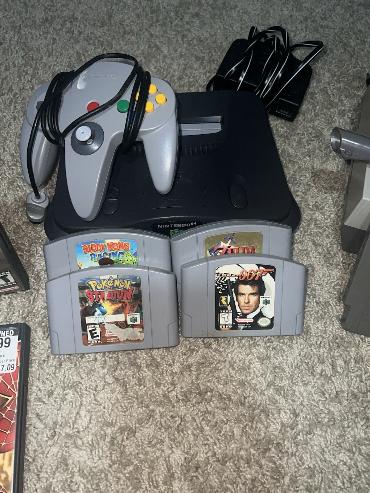 TESTED* RETRO NINTENDO Bundle with Accessories Controllers Games Etc See Pics