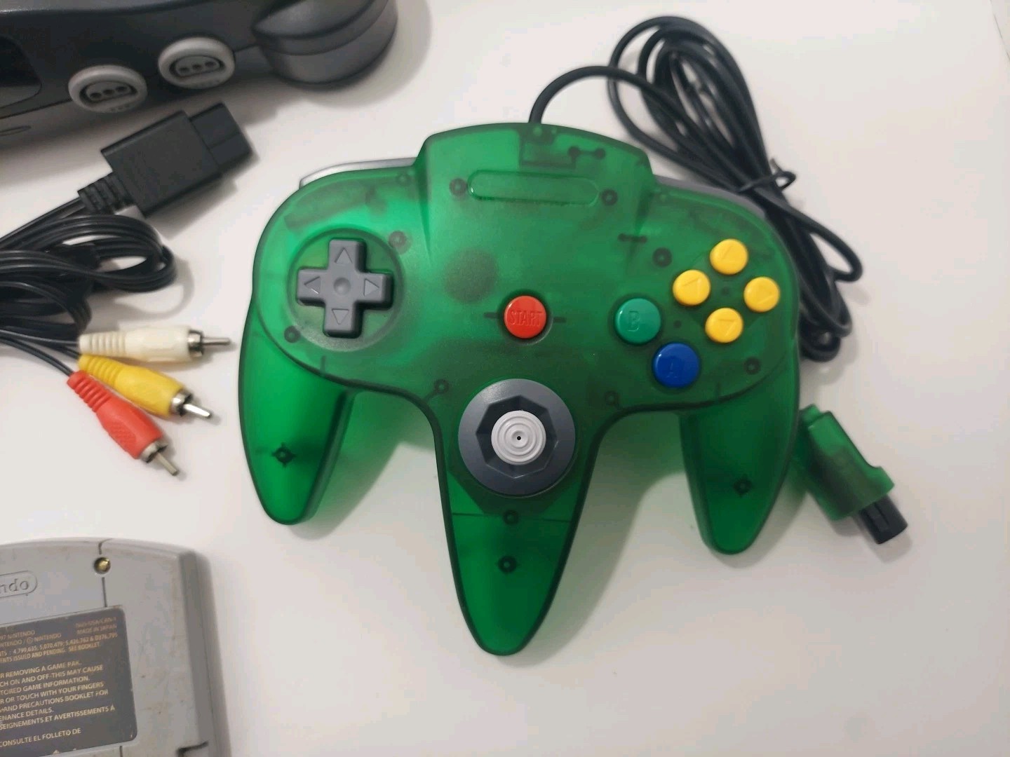 Nintendo 64 N64 Console NUS-001 (USA) Bundle With Controller, Game and Cords!