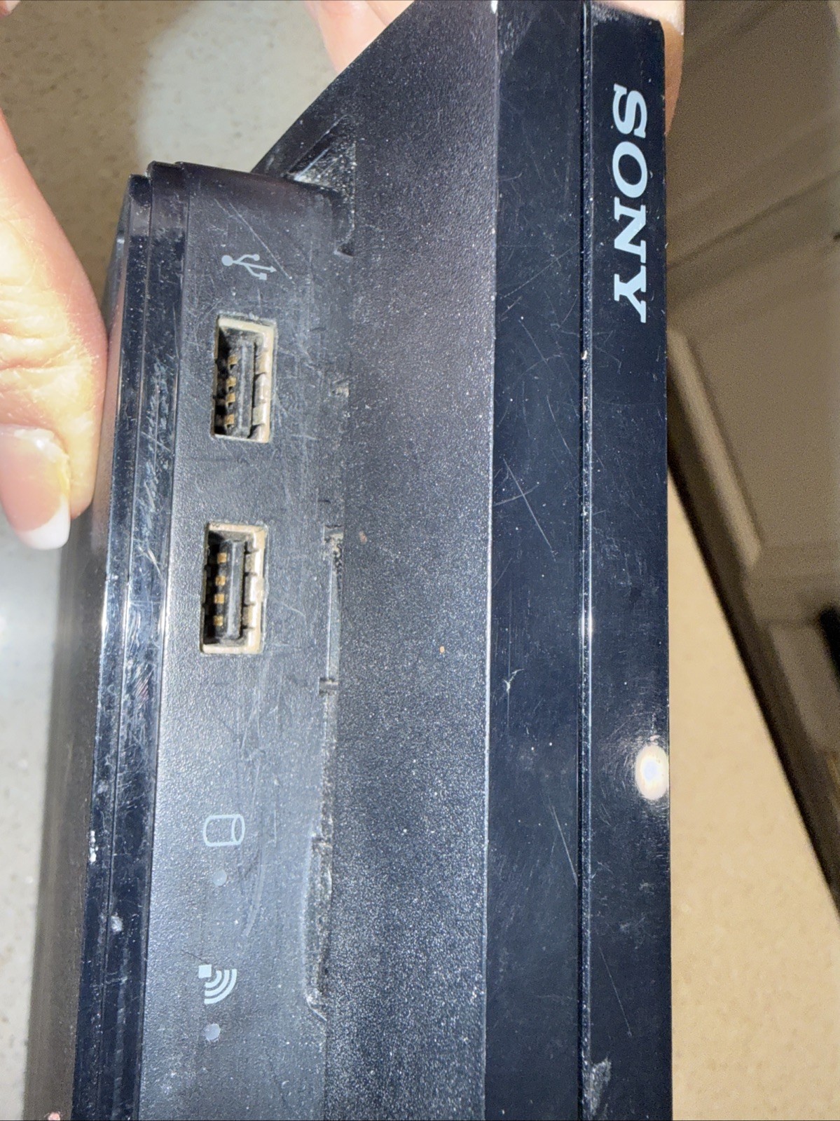 Sony PlayStation 3 Console (CECH-2001A) & 1 Controller FOR PARTS – Read- As Is