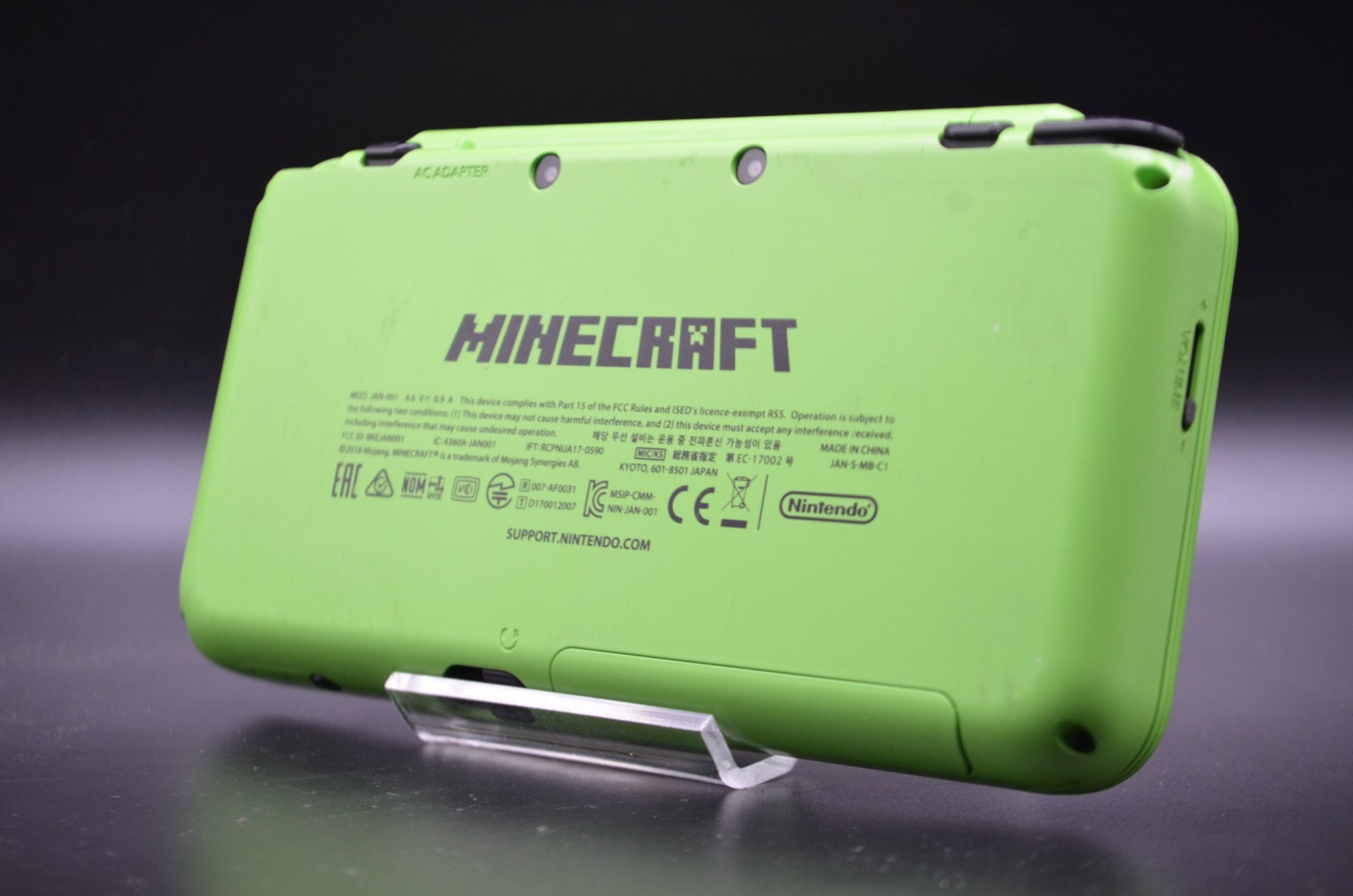 [REGION FREE] New Nintendo 2DS XL Minecraft Creeper Edition console 003