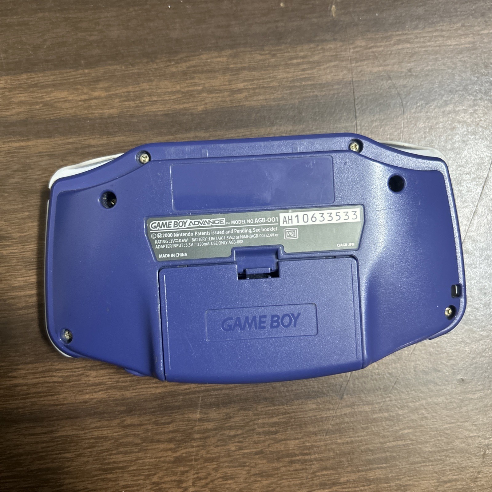 Nintendo Game Boy Advance Handheld Game Console/Games/Case/Batteries AGB-001