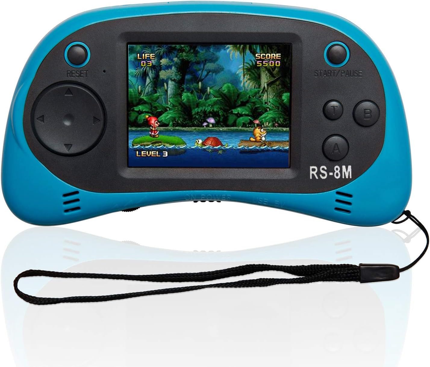 Kids Handheld Portable Video Game Player with 200 Games – 16 Bit 2.5 Inch Screen