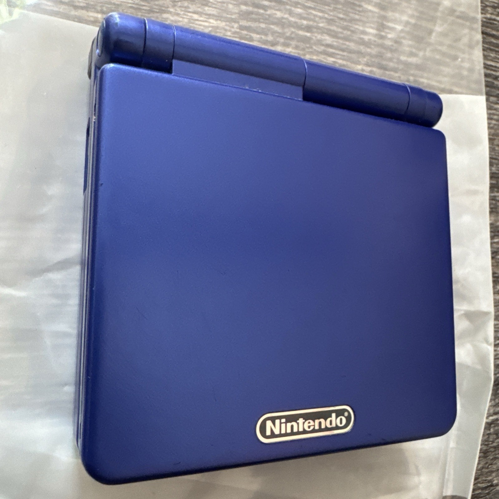 Nintendo Game Boy Advance SP Console – Cobalt Blue – Tested W/ Charger Clean