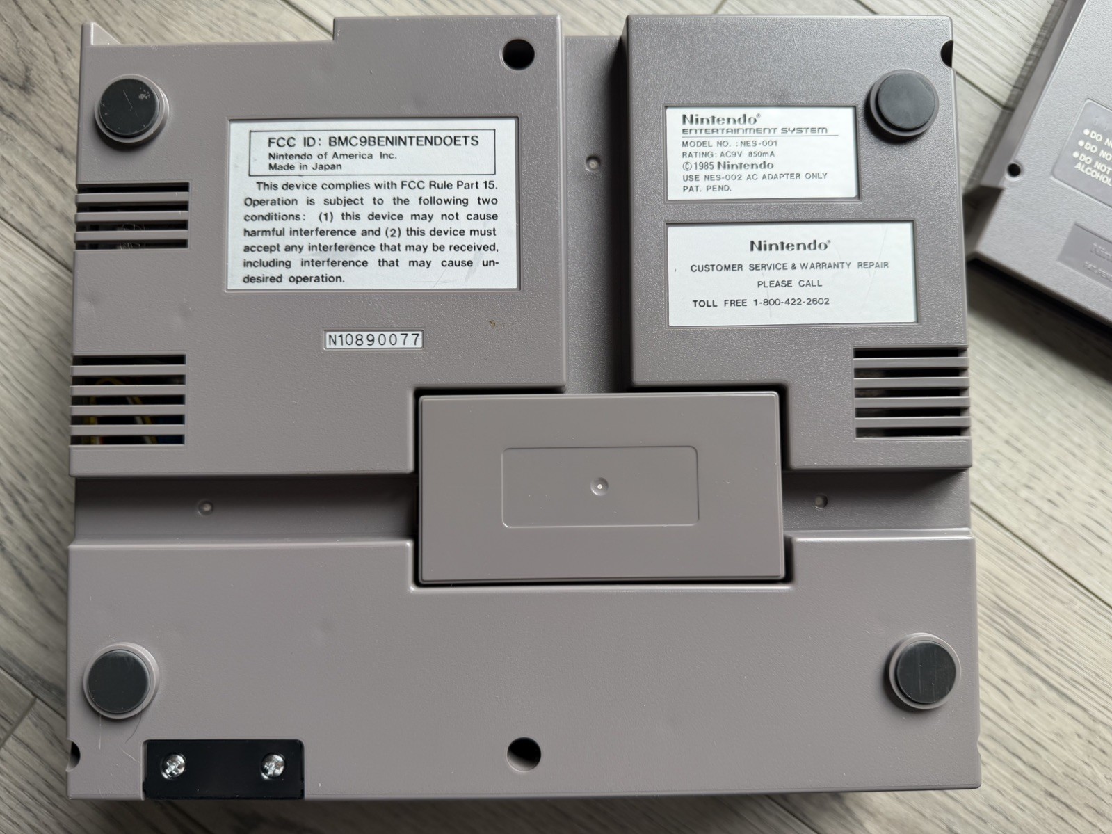 *NES Nintendo Entertainment System Power Set Complete In Box