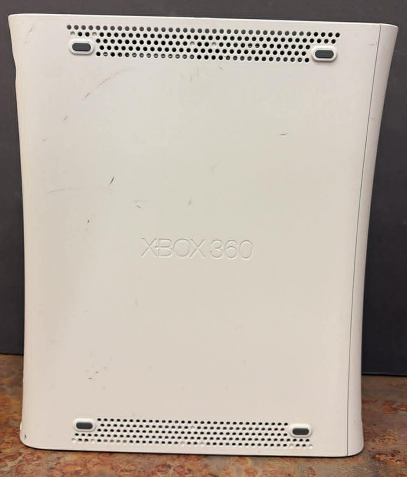 Microsoft Xbox X-Box 360 Matte White Console Parts or Repair FIX RED RING USA