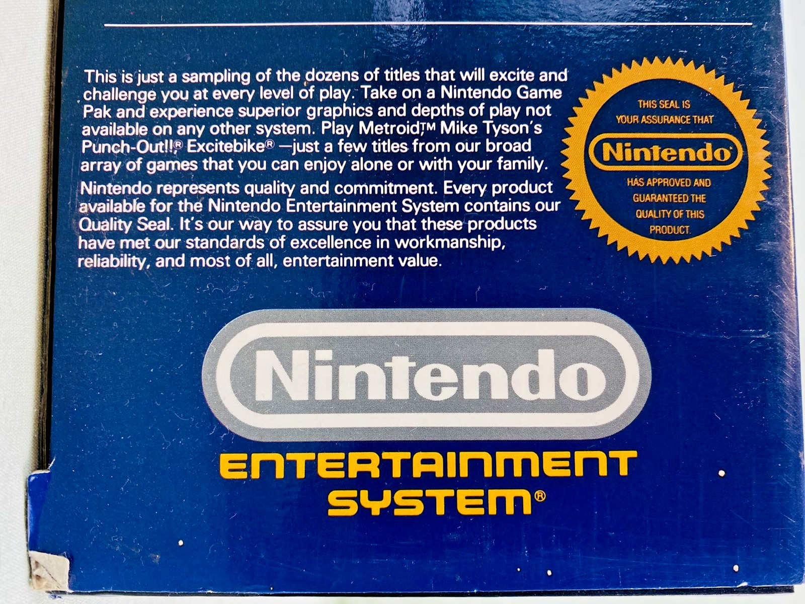 VTG. 1987 NES Nintendo Control Deck w/ Manual, Poster, Controllers & Accessories