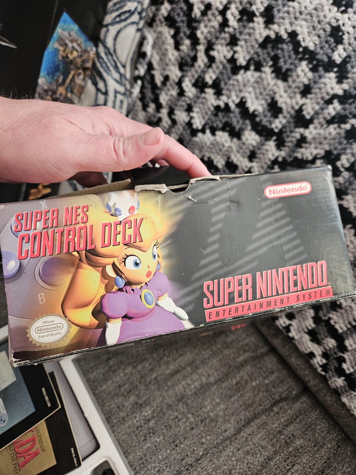 Super Nintendo Mini Jr System Console Rare Variant Target SNES Zelda CIB