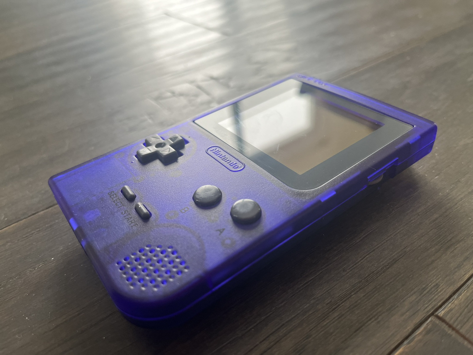 Nintendo Game Boy Pocket GBP Mod Backlight W/ Glass Lens – Midnight Blue