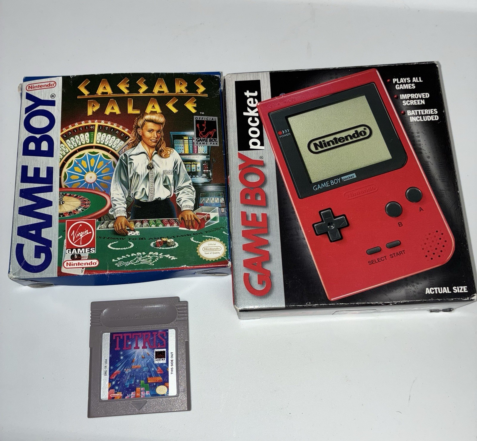 Nintendo Game Boy Pocket – Red