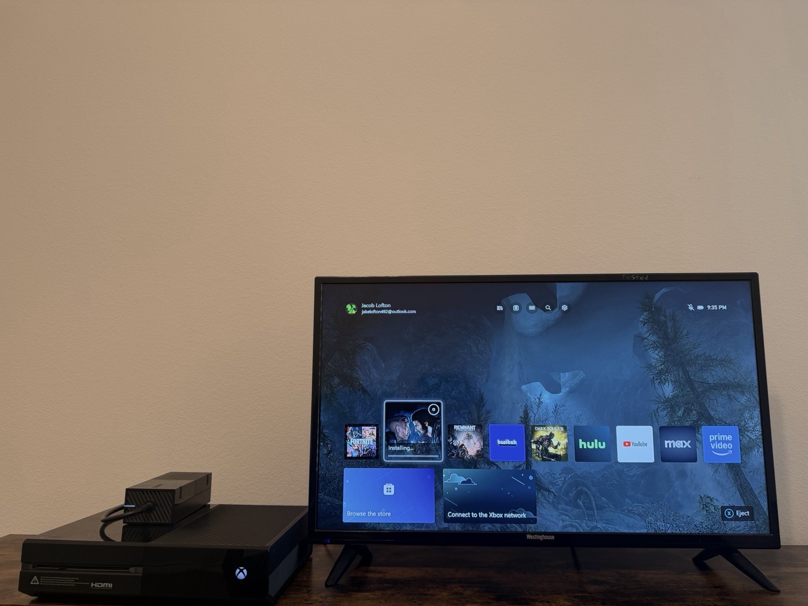 Xbox One Console (Model 1540) with Power Supply and HDMI Cord – READ