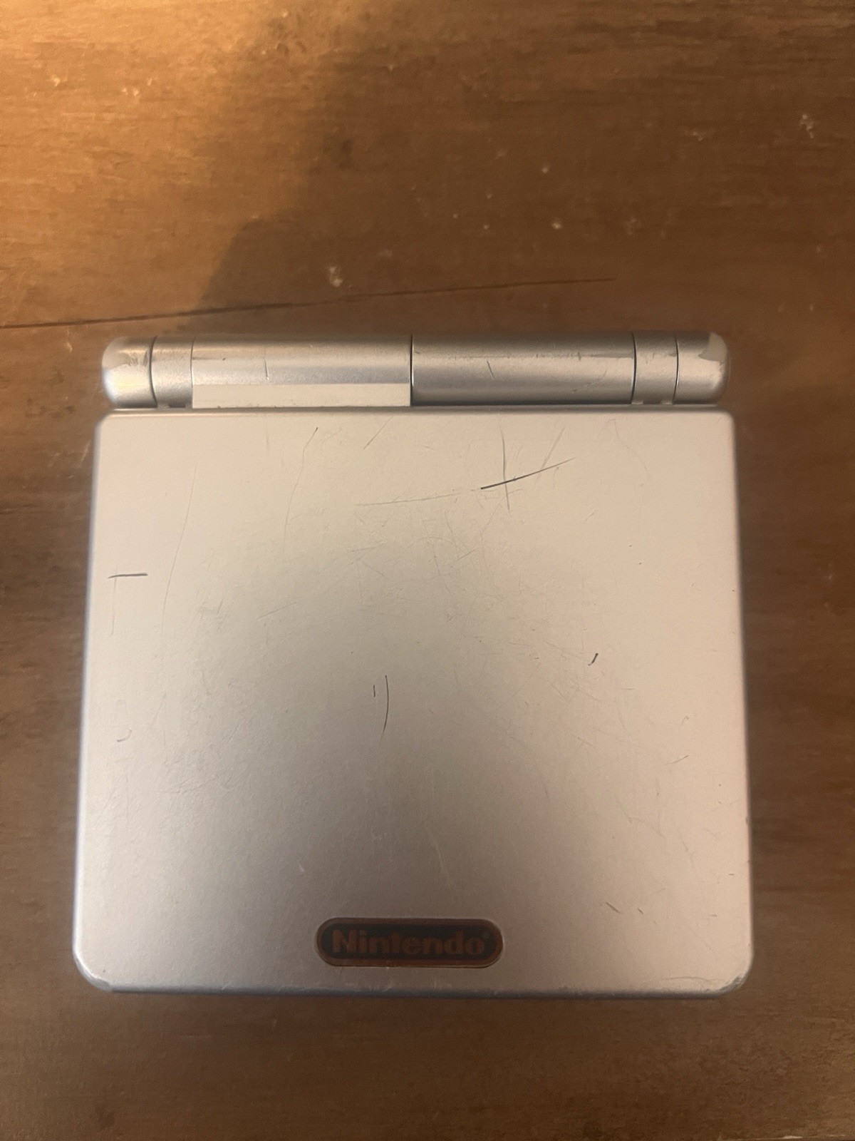 Nintendo Game Boy Advance SP Handheld System – Silver