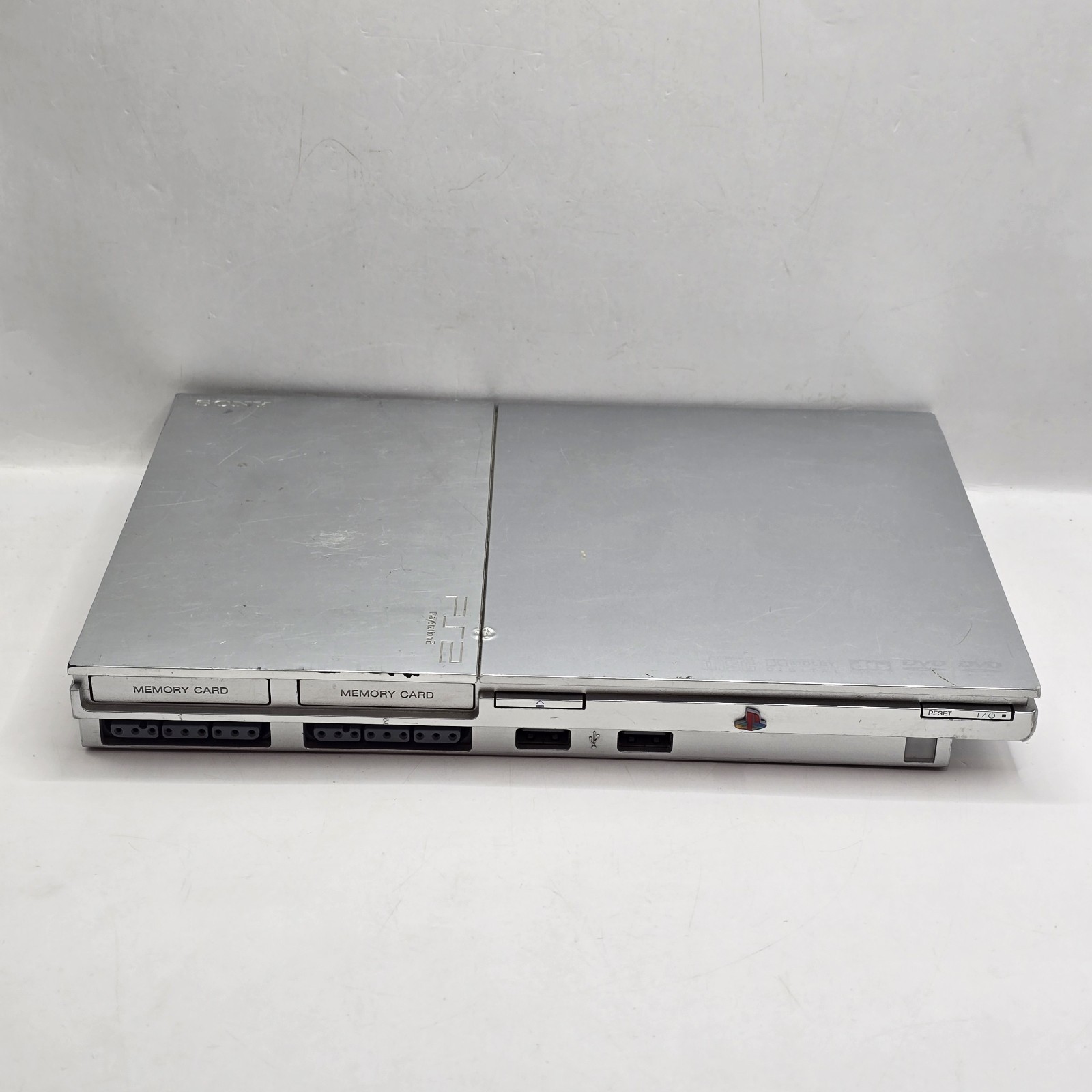 Sony PlayStation 2 Slim PS2 CONSOLE ONLY Silver