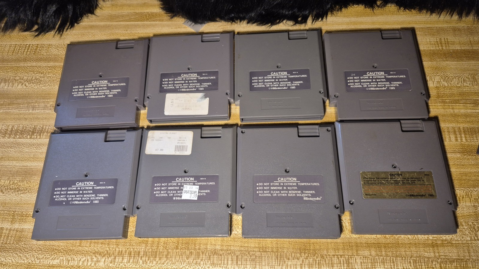 Original Nintendo NES Entertainment System Console Game 8 Games 2 Controllers!
