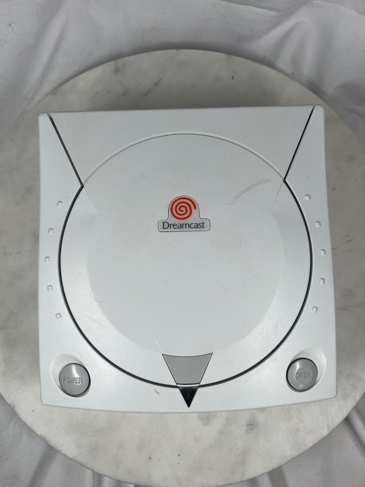 SEGA Dreamcast Console Bundle Ecco VMU Tested Controller Speed Devils NFL 2K1