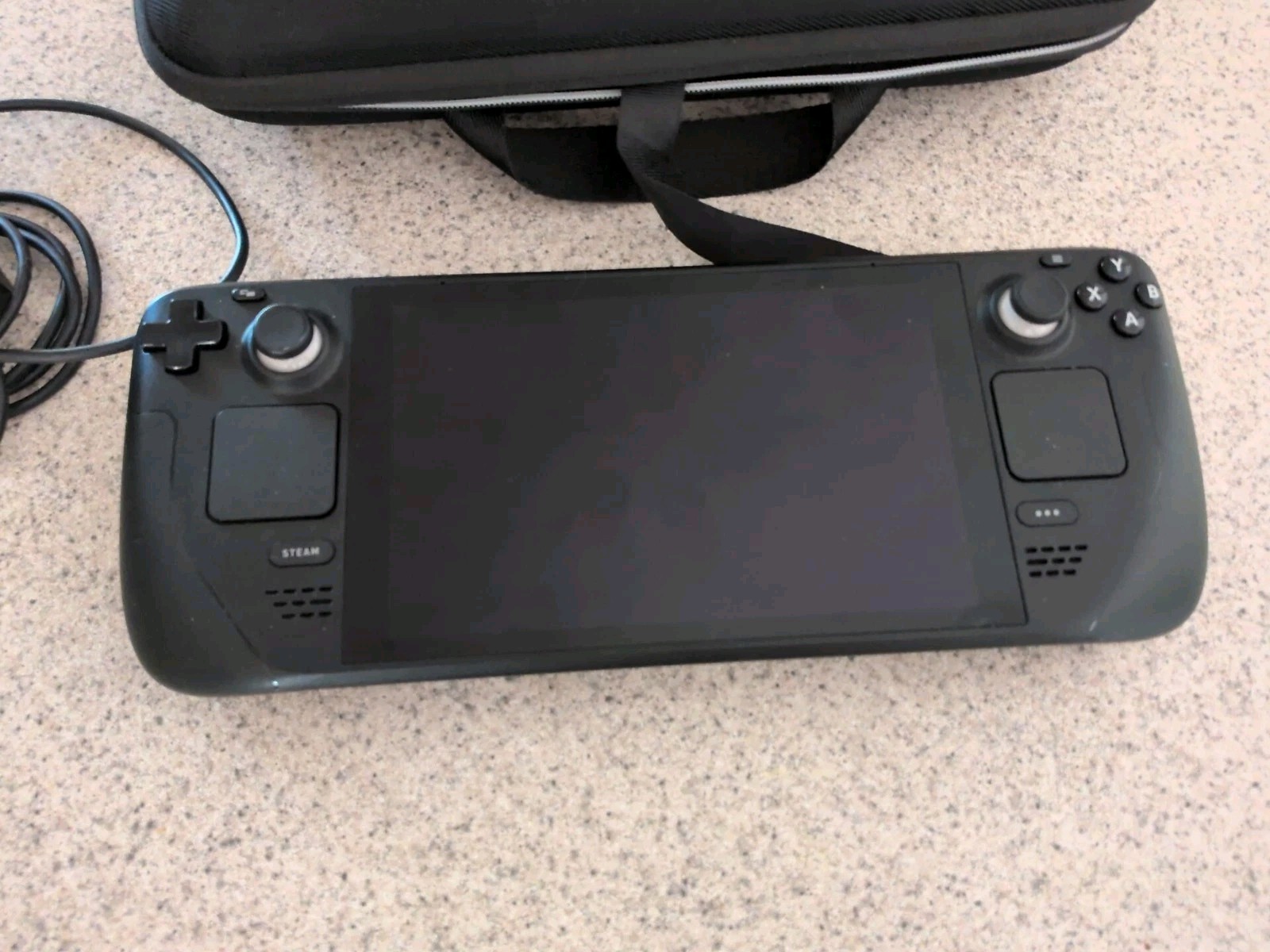 Valve Steam Deck Model 1010 Black Handheld System W/case