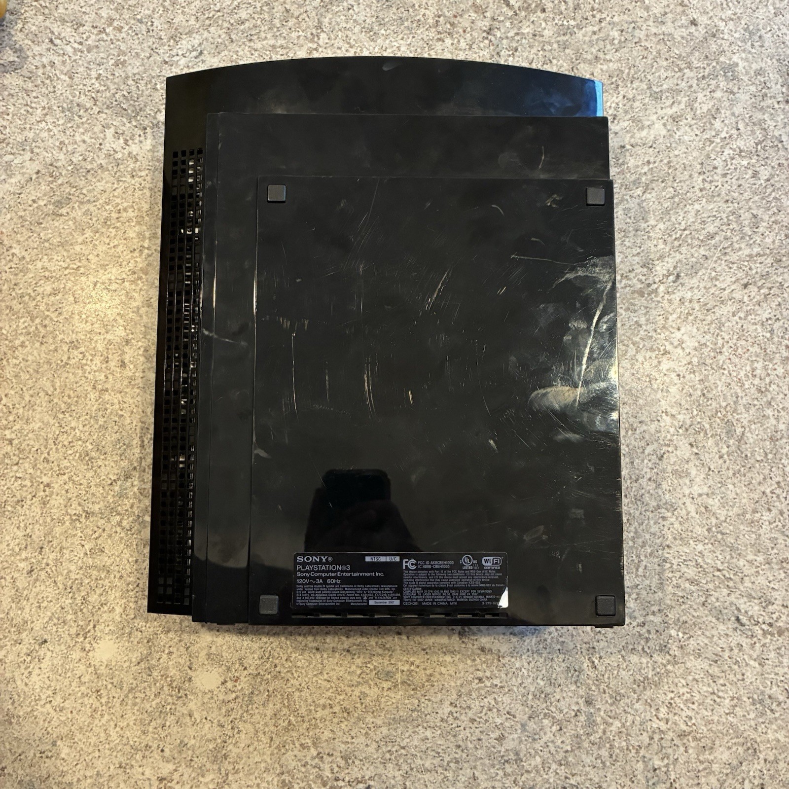 Sony PlayStation 3 60gb CECHG01 Black Home Console Blu-Ray Compatible Tested