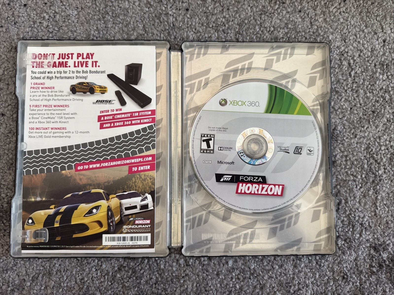 Xbox Series X Racing Bundle Lot – Logitech G920 Wheel – Forza horizon 1, 2, More