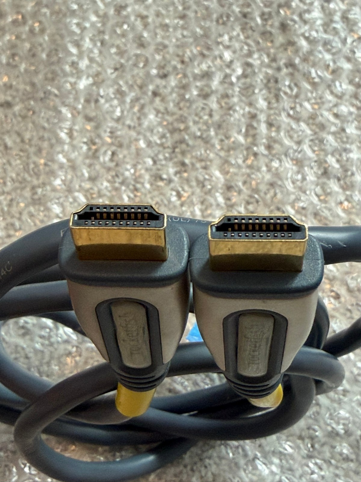 Rocketfish HDMI Cable Gold RF-G1167 High Speed Ethernet Cord 1080P 3D 1.8m / 6ft