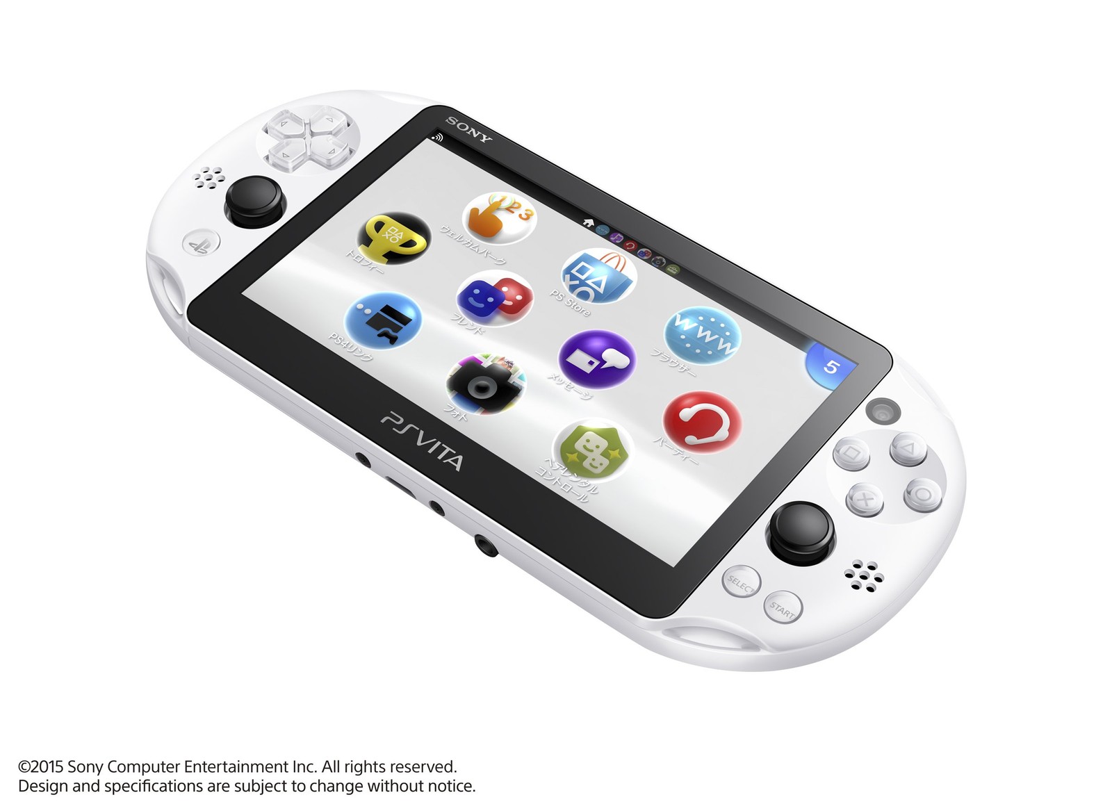 SONY PlayStation Vita Wi-Fi Model Glacier White PCH-2000 ZA22 PS Vita Japan used