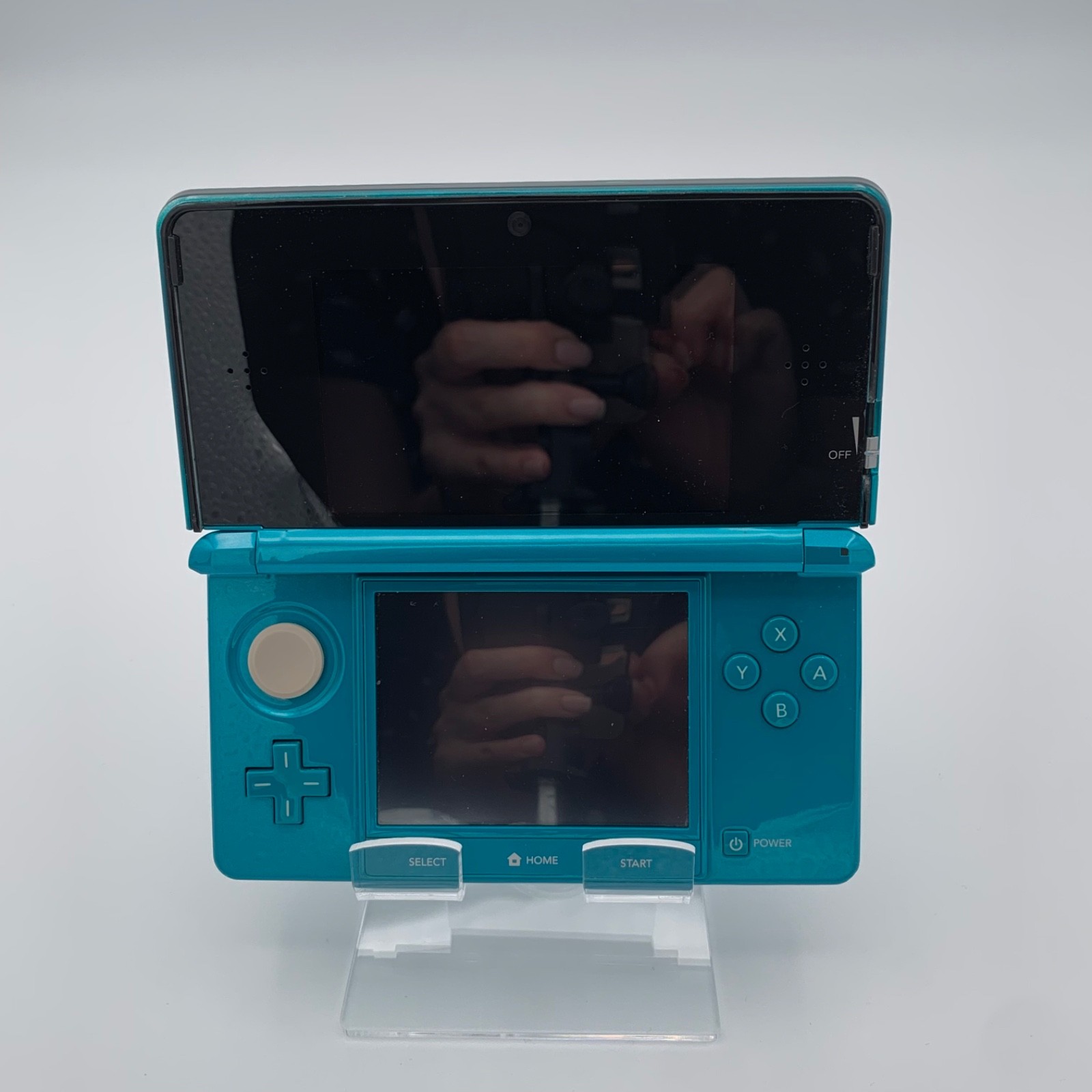 NINTENDO 3DS AQUA BLUE CTR-001: TESTED / WORKING