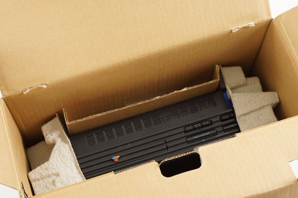 Playstation 2 Midnight Black Console Boxed SCPH-50000 Tested System FJ0814767
