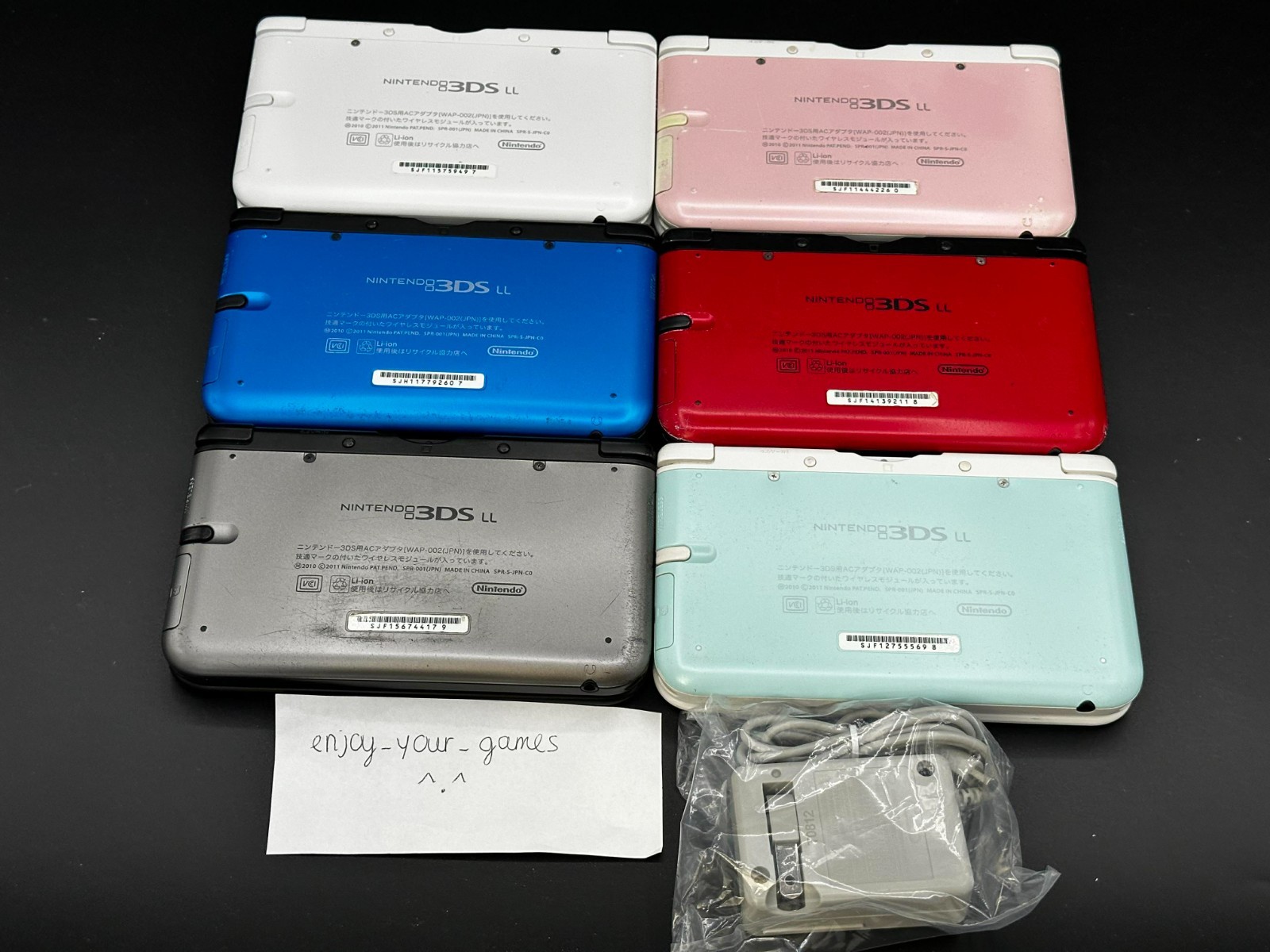 Nintendo 3DS XL LL Tested | English | Charger | USA Seller – Ship in 1-DAY