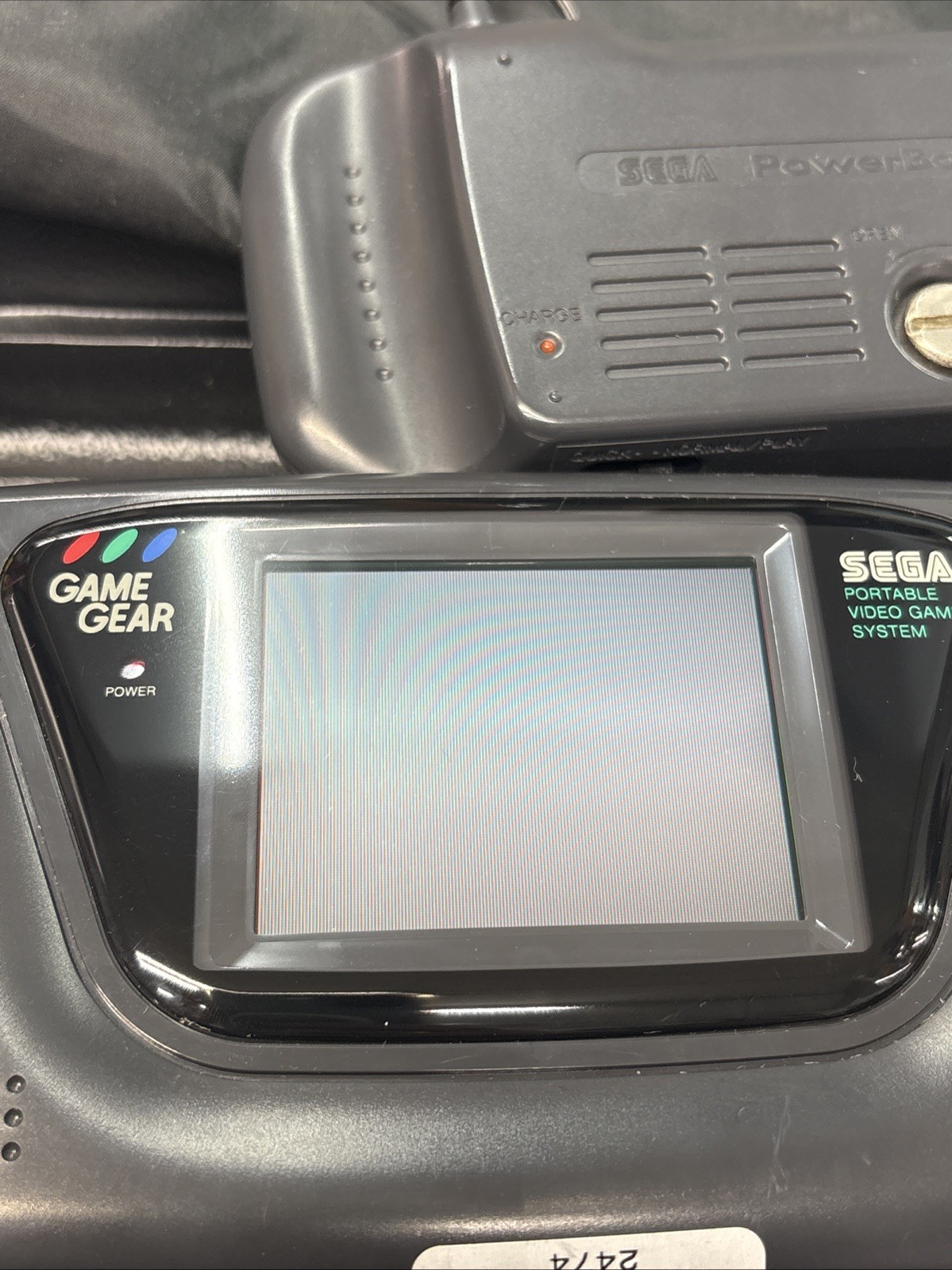 SEGA Game Gear Console with Games and Accessories – Tested and Working