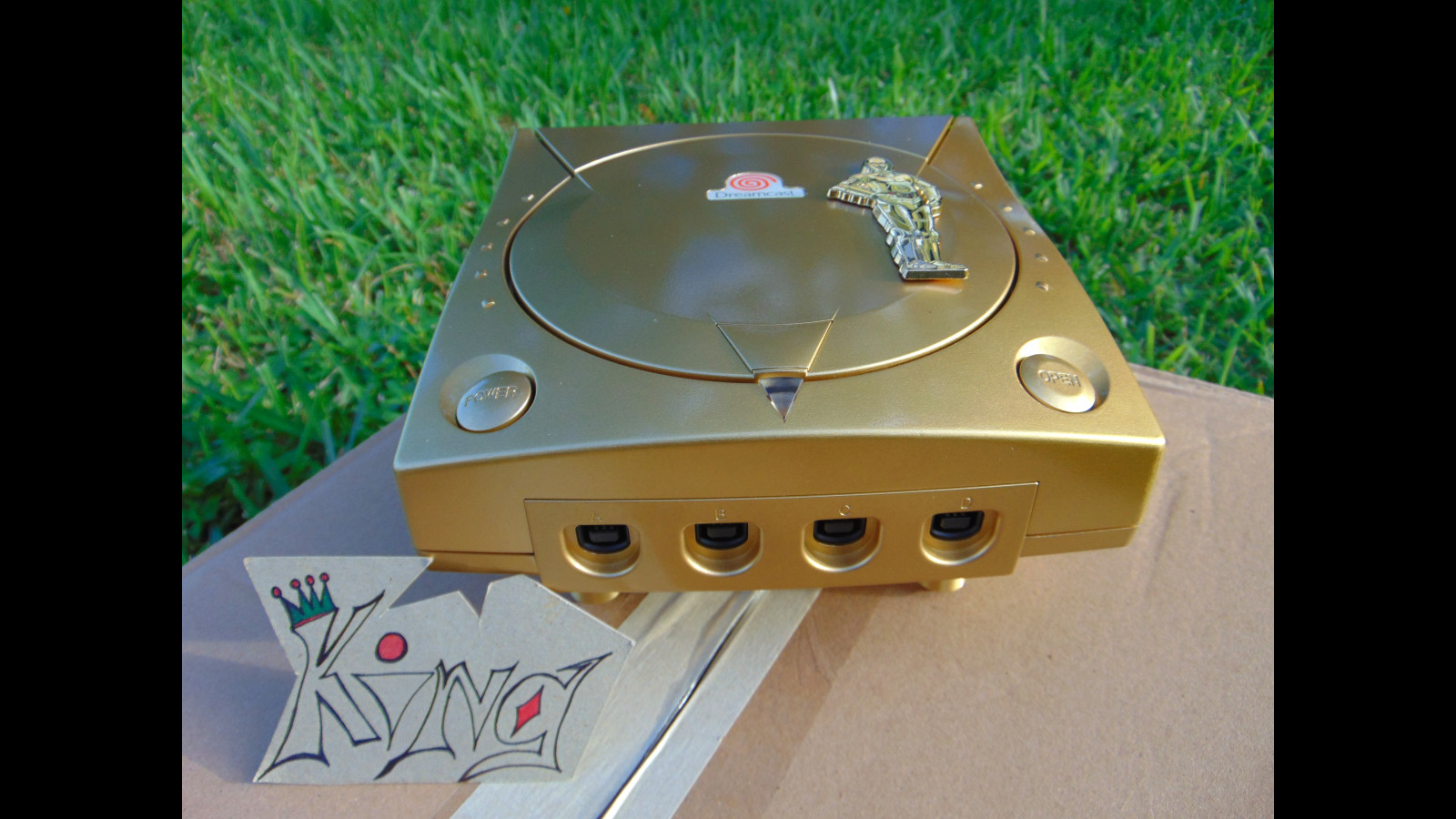 💙 SEGA Dreamcast HKT-3020 Home Console 🌟 Star Wars C-3PO 💙 Edition🌟💙 GOLD