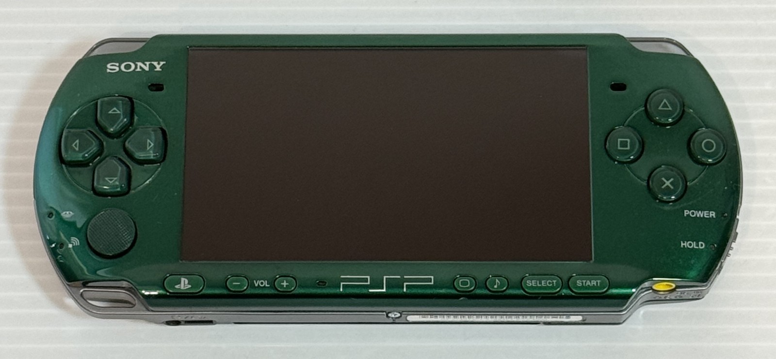 Sony PSP-3000 Console Green Rare Color Region free w/Adapter – Mint
