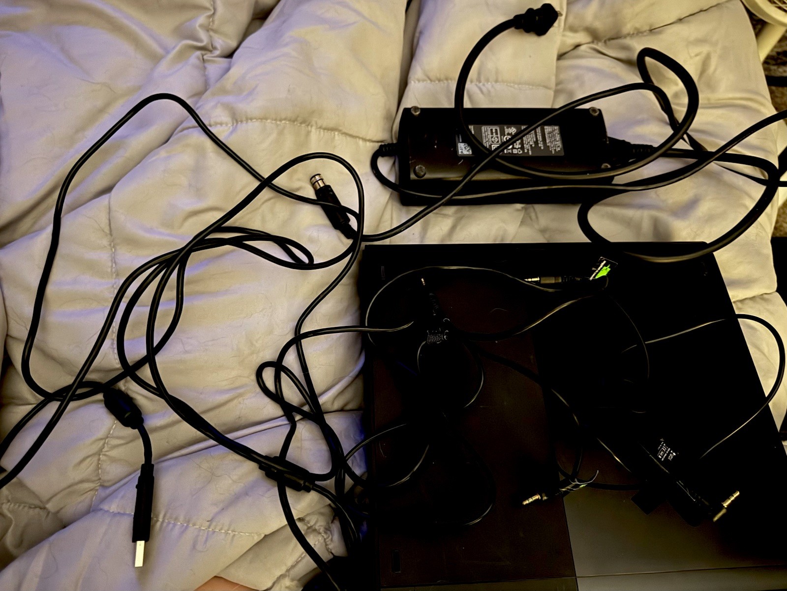 Microsoft Xbox 360 E 250GB Gaming Bundle -Console/Controller/Adapter