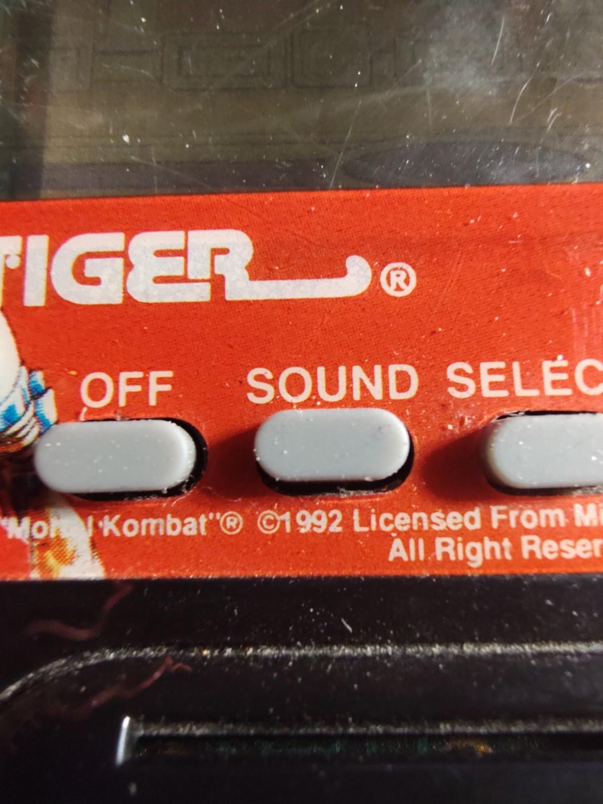 Tiger Midway Mortal Kombat Portable Handheld – WORKS! 1988