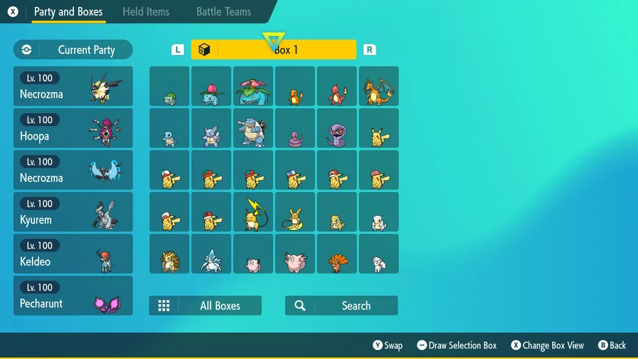 COMPLETE Pokedex Pokemon Home Scarlet and Violet Paldea🌟6iv Shiny Non Shiny