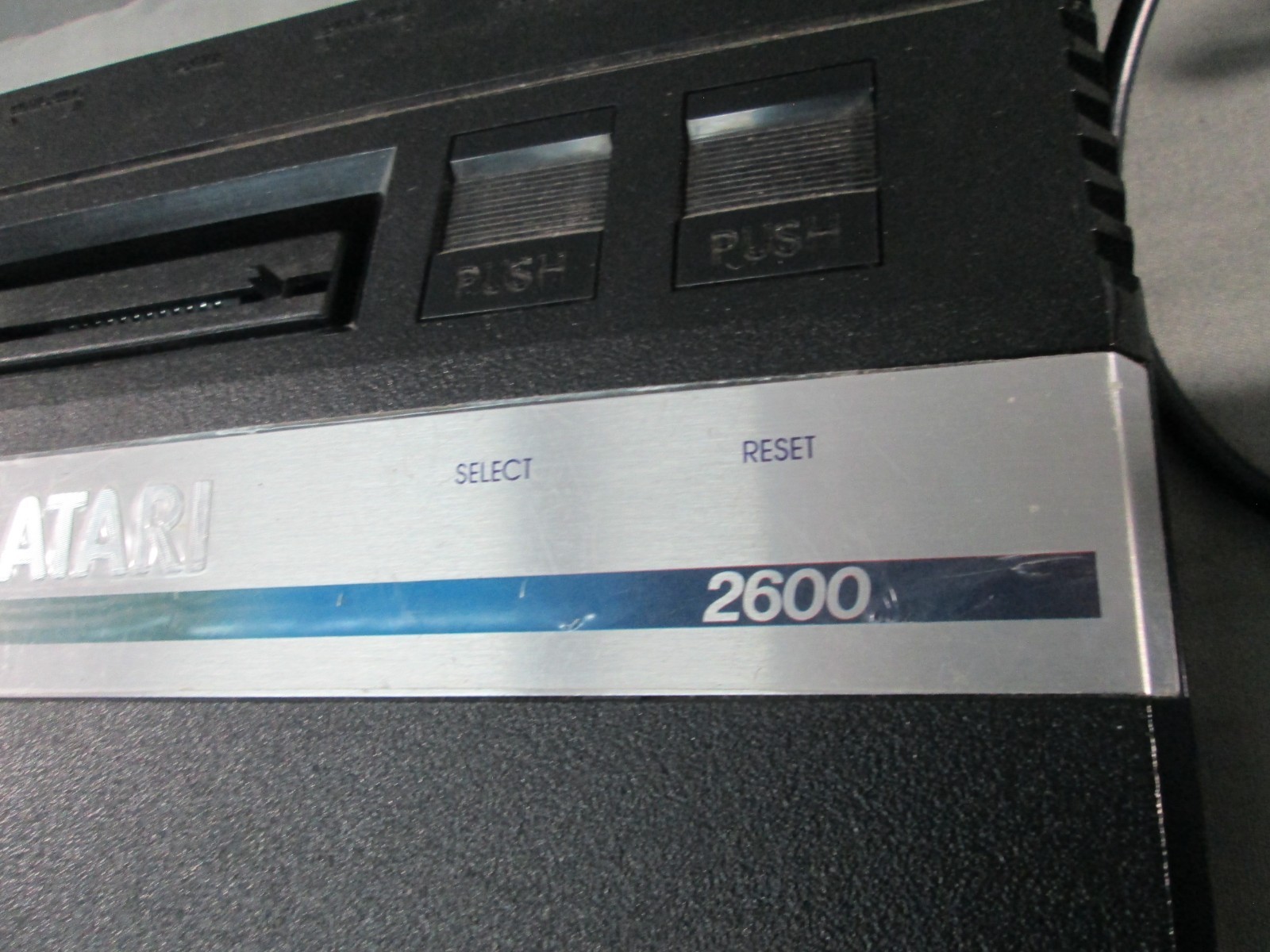 Atari 2600 JUNIOR CONSOLE w/ Controllers & Extras TESTED Vintage 1986 JR #2