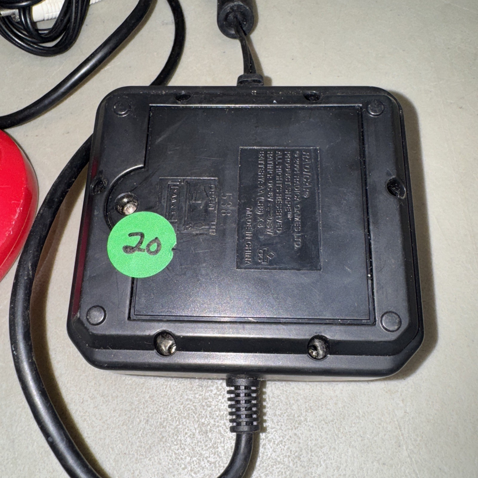 Radica Sega Genesis 16-BIT Power Plug & Play 6-in-1 Game System Red 2004