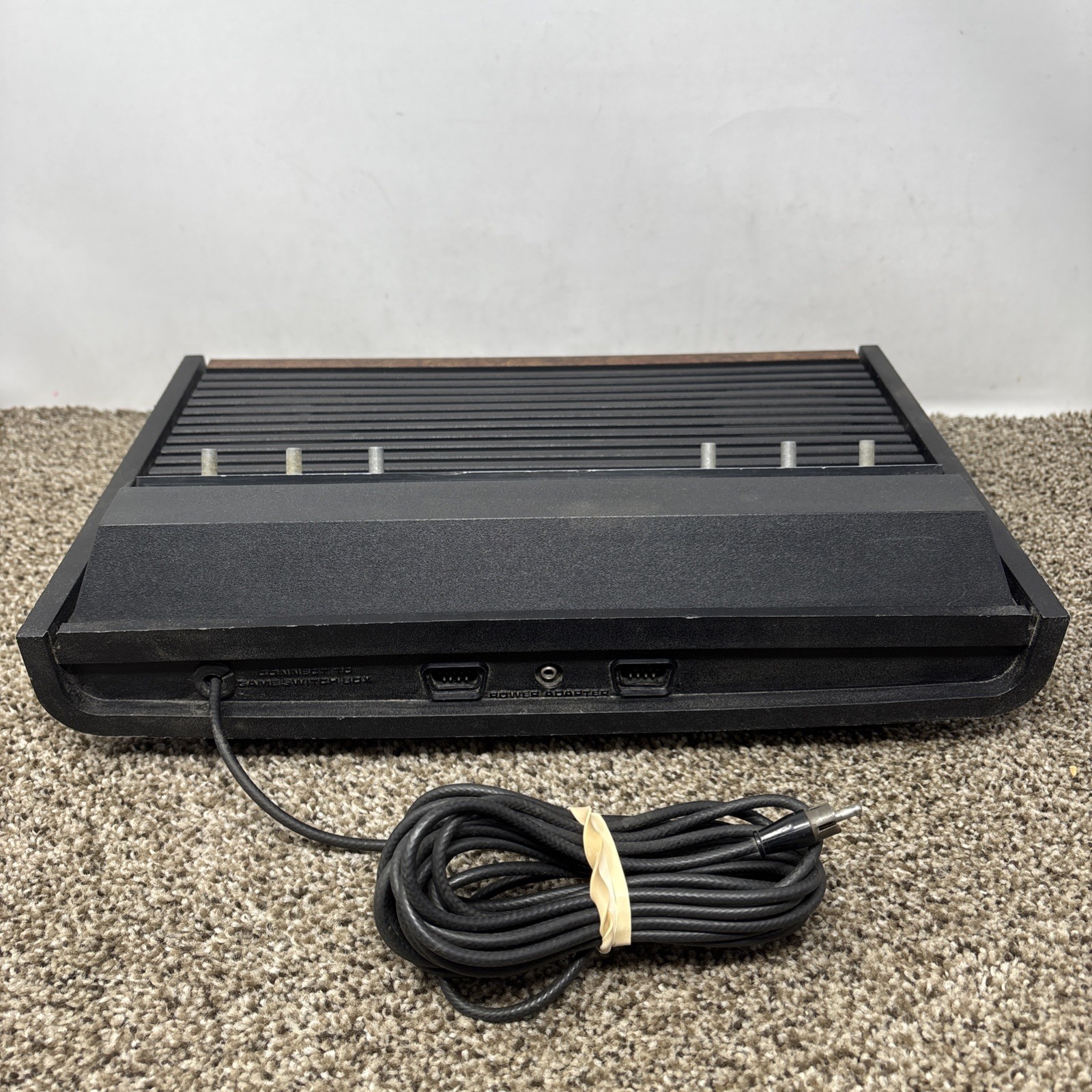 Atari CX2600 ‘Heavy Sixer’ Six Switch Console SEARS Sunnyvale RARE 2600 WORKING