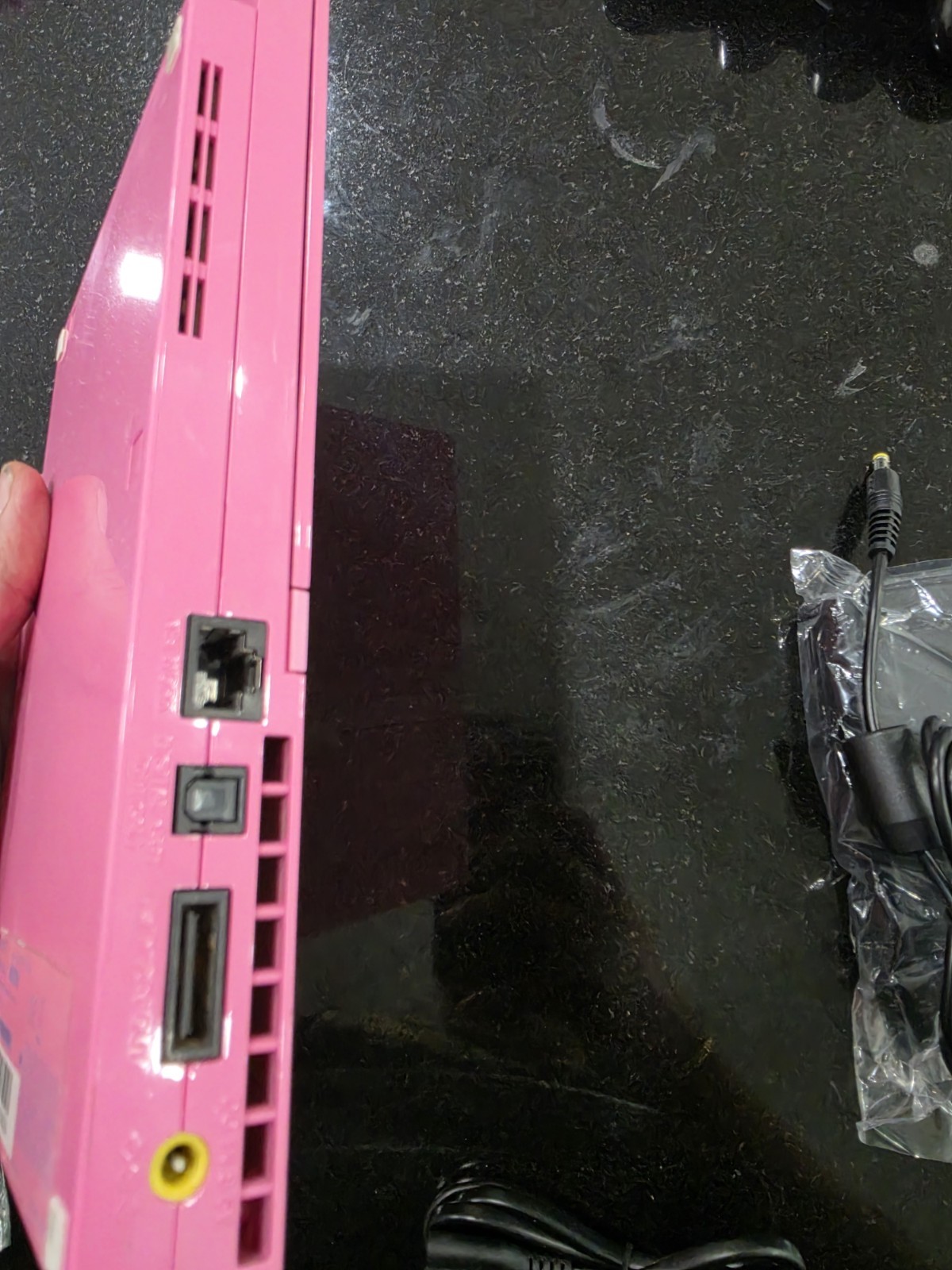 Sony PS2 PlayStation2 Pink Slim Console Complete. Tested working
