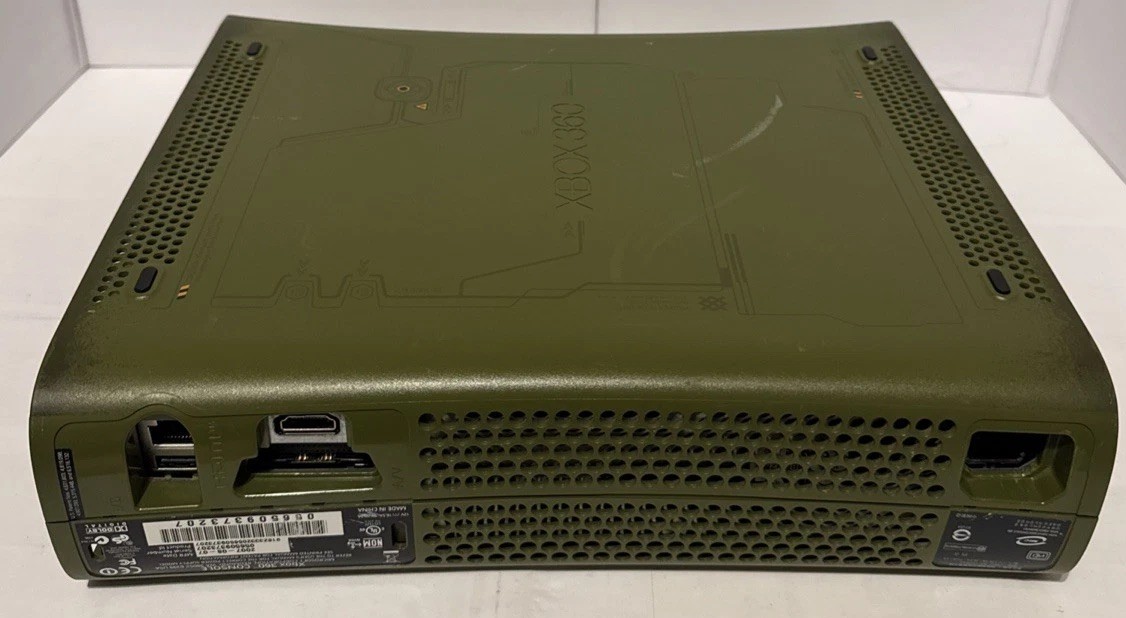 Halo 3 Special Edition Xbox 360 Console Only Falcon MB Serviced Deep Cleaned 👀