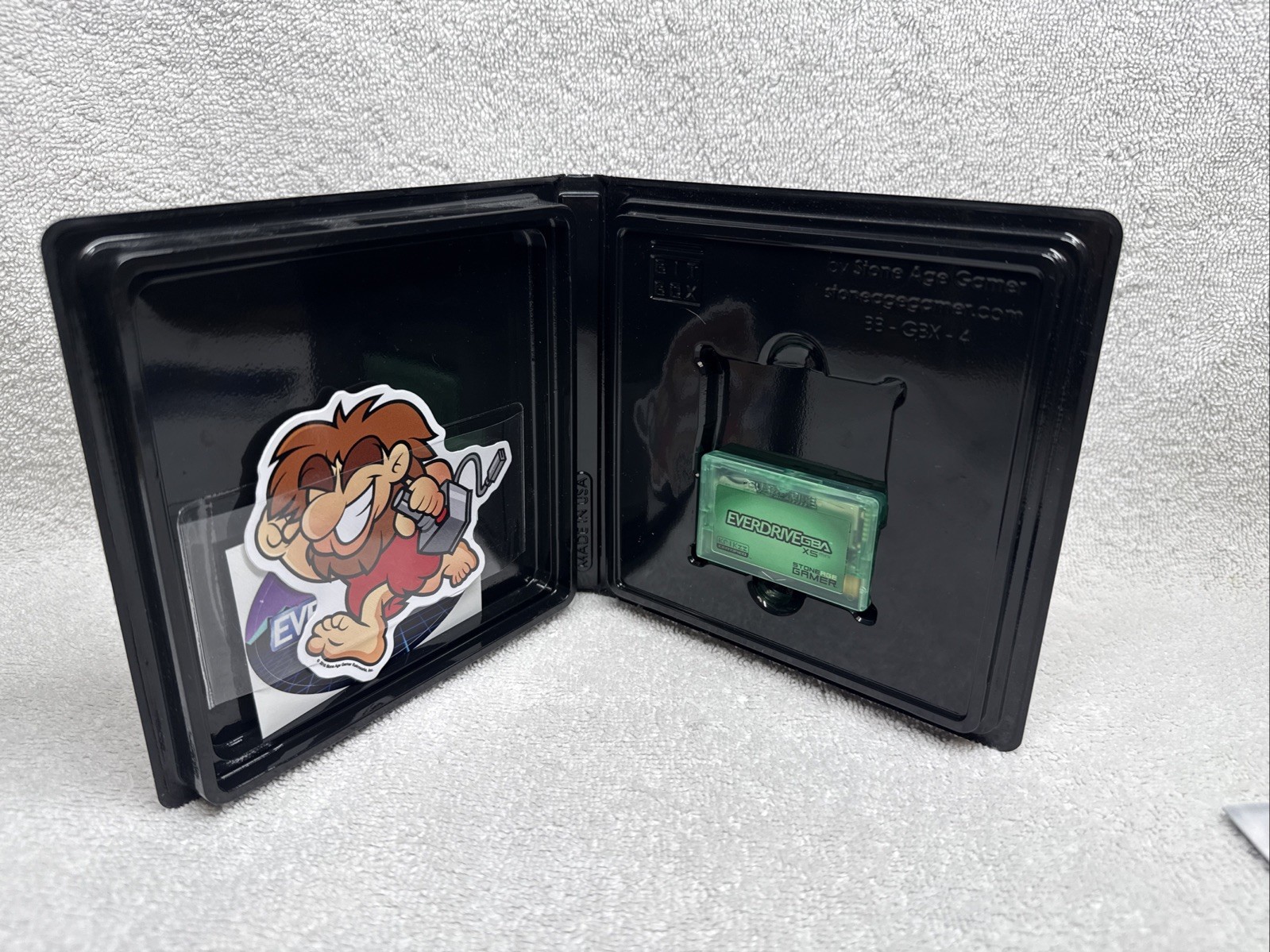 Everdrive GBA X5 Mini w/ box & manual! MINT COLOR! (No SD card) Stone Age Gamer