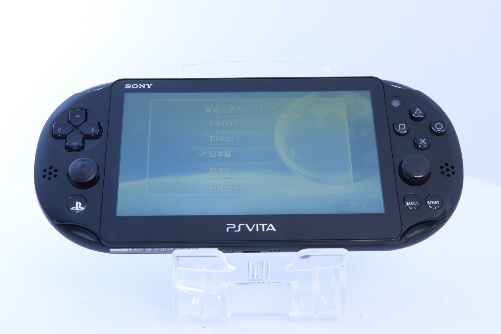 JP Game PS Vita PCH-2000 Black [ Rank：B]