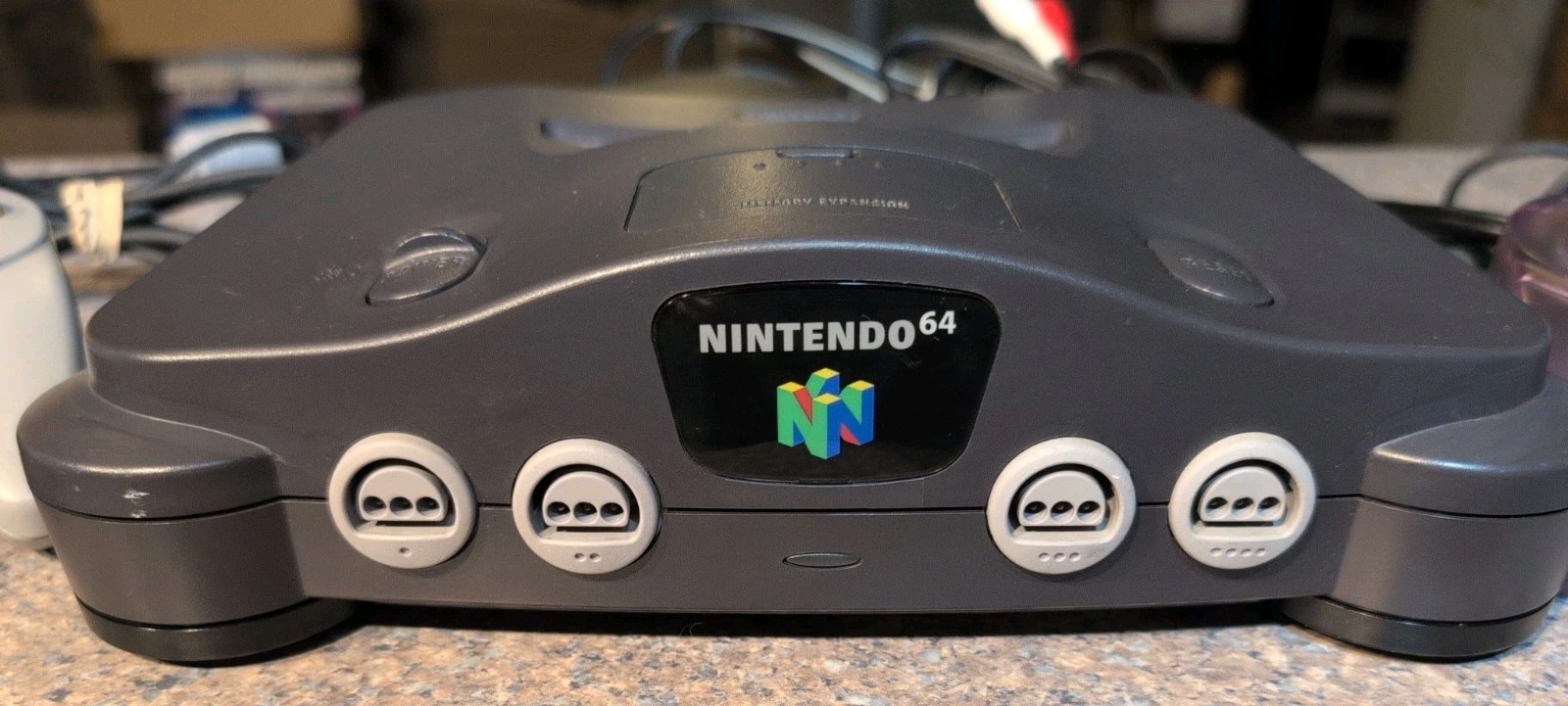 Nintendo 64 N64 Console Tested w/ OEM Controller Extra Controller Memory Card